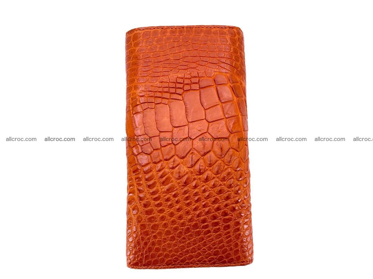 Women crocodile skin long wallet 2167 Foto 3