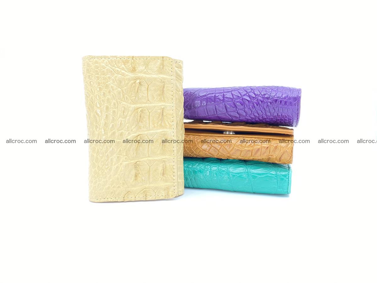 Women’s crocodile skin wallet 1027 Foto 13