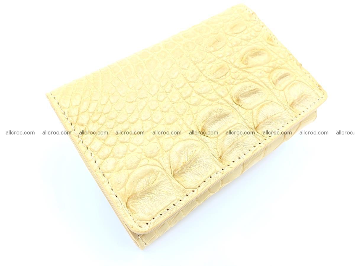 Women’s crocodile skin wallet 1027 Foto 5