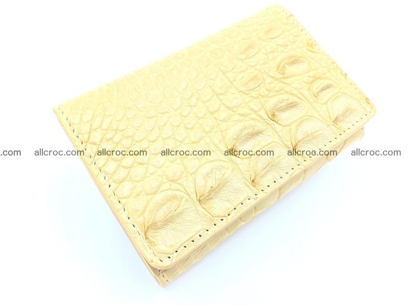 Women’s crocodile skin wallet 1027