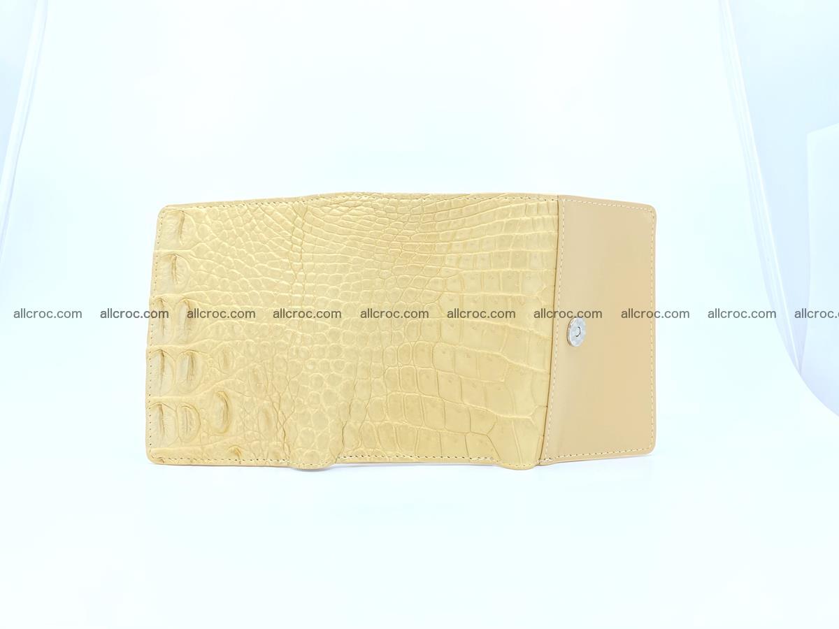 Women’s crocodile skin wallet 1027 Foto 10