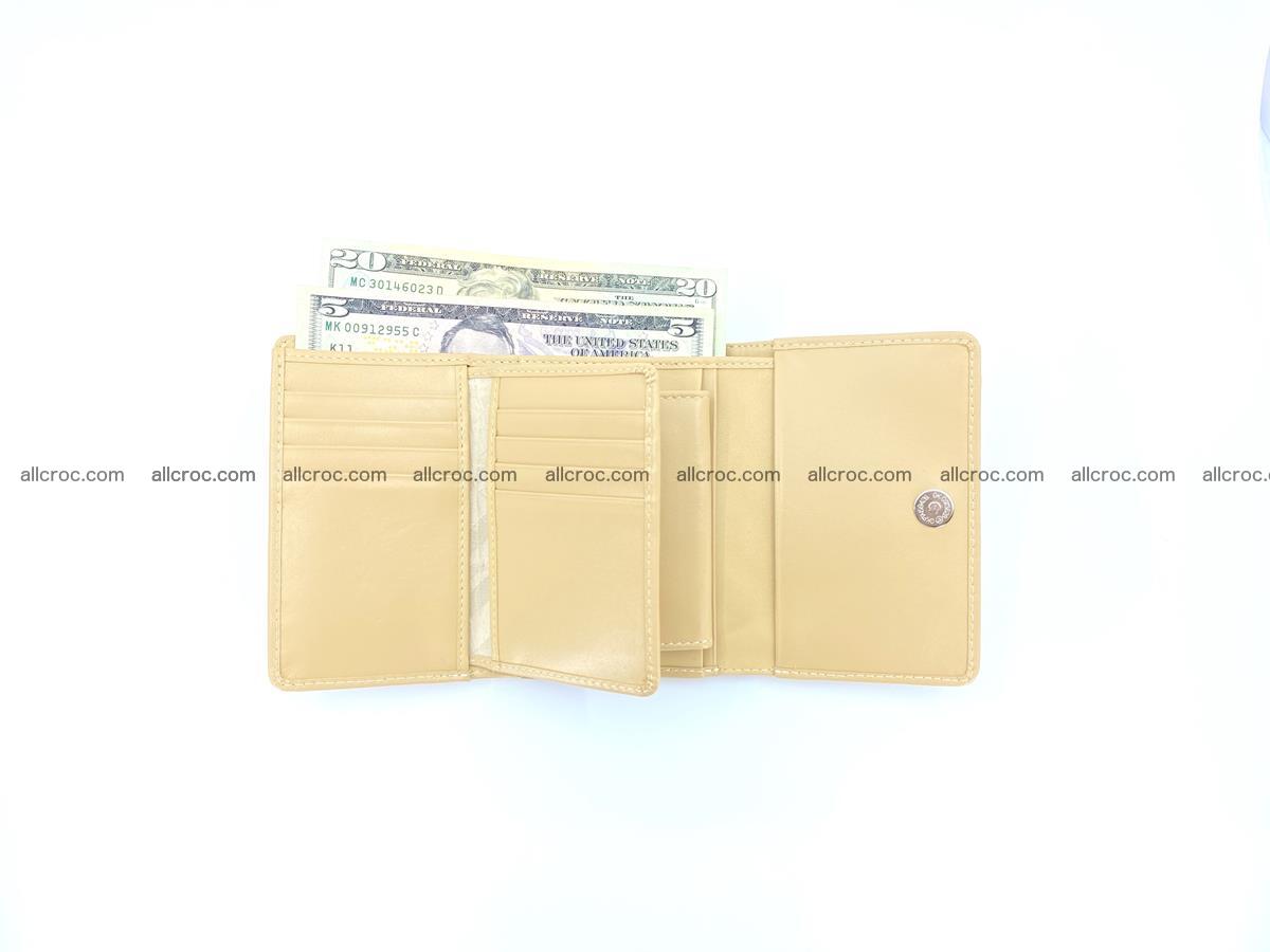 Women’s crocodile skin wallet 1027 Foto 11