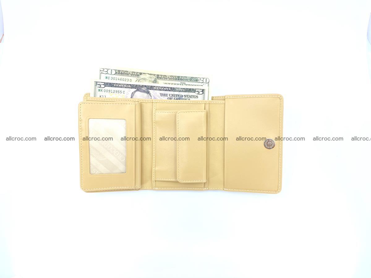 Women’s crocodile skin wallet 1027 Foto 12