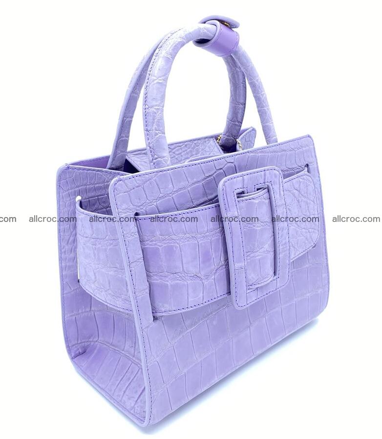 Women’s crocodile skin handbag 1341 Foto 1