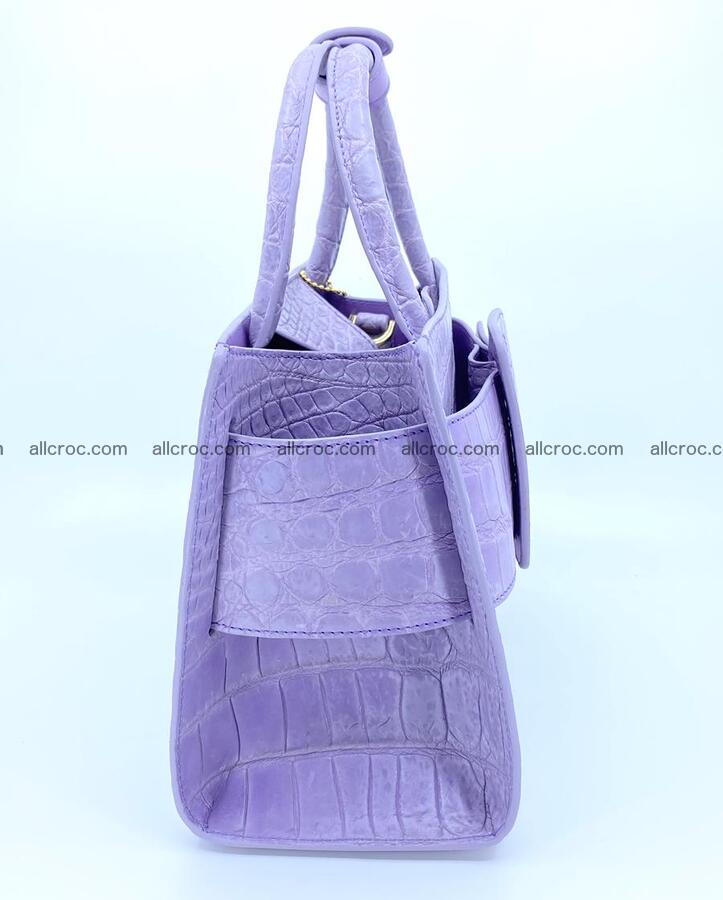 Women’s crocodile skin handbag 1341 Foto 2