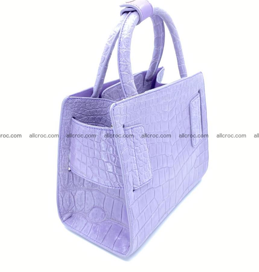 Women’s crocodile skin handbag 1341 Foto 6