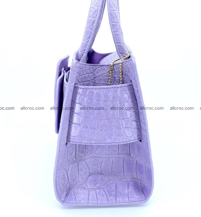 Women’s crocodile skin handbag 1341 Foto 7