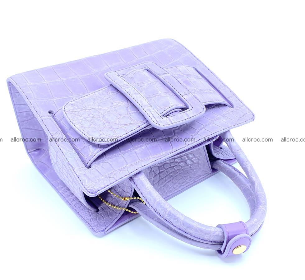 Women’s crocodile skin handbag 1341 Foto 9