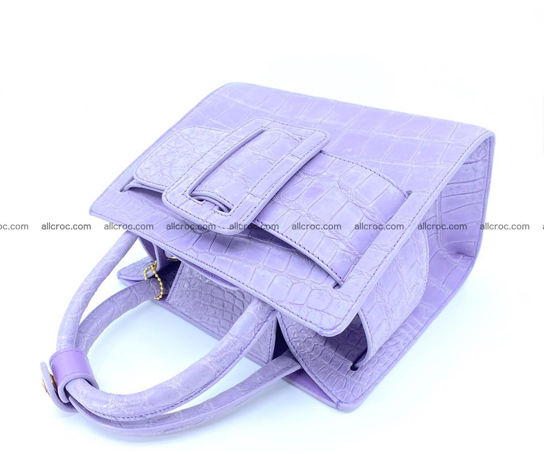 Women’s crocodile skin handbag 1341 Foto 10