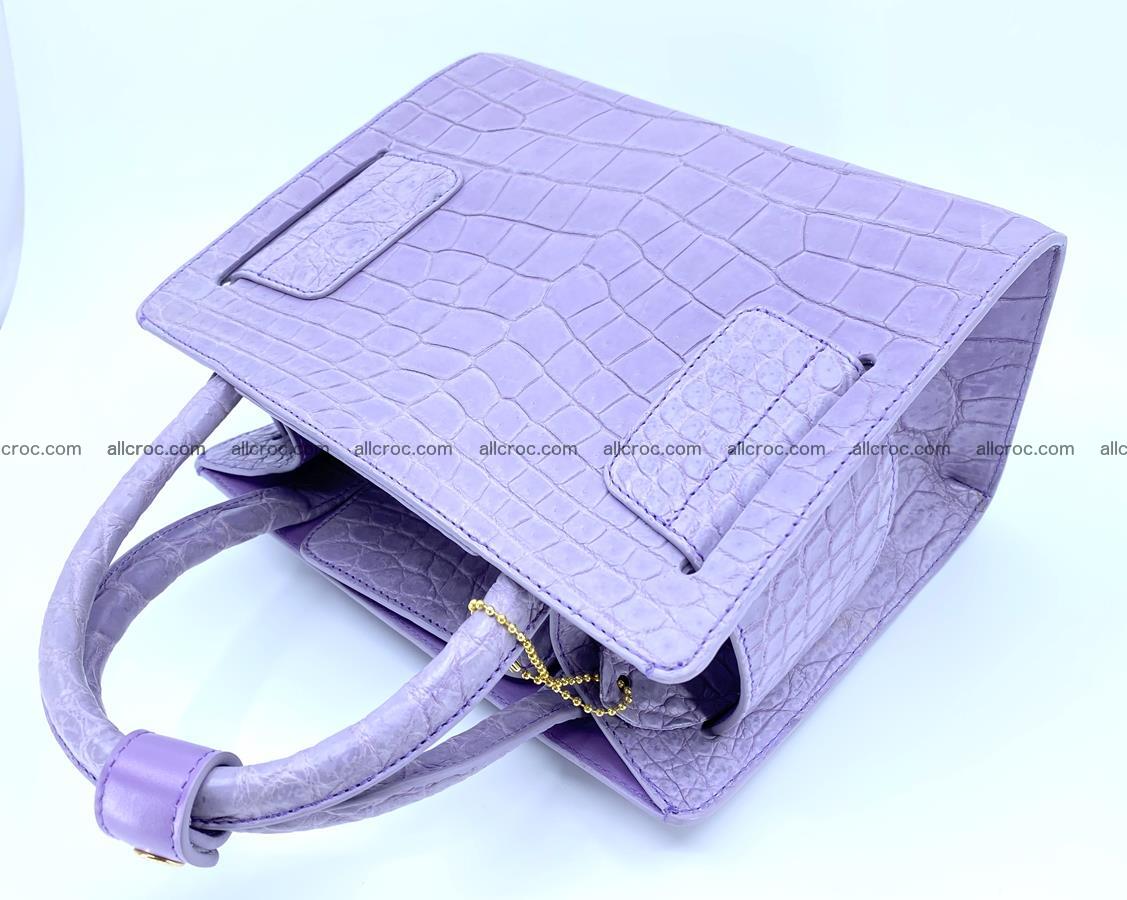 Women’s crocodile skin handbag 1341 Foto 11