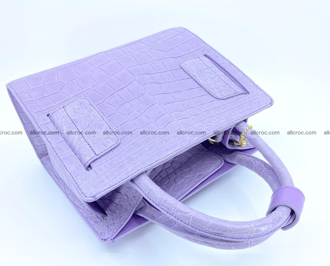 Women’s crocodile skin handbag 1341 Foto 12