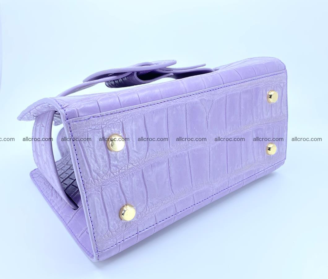 Women’s crocodile skin handbag 1341 Foto 13