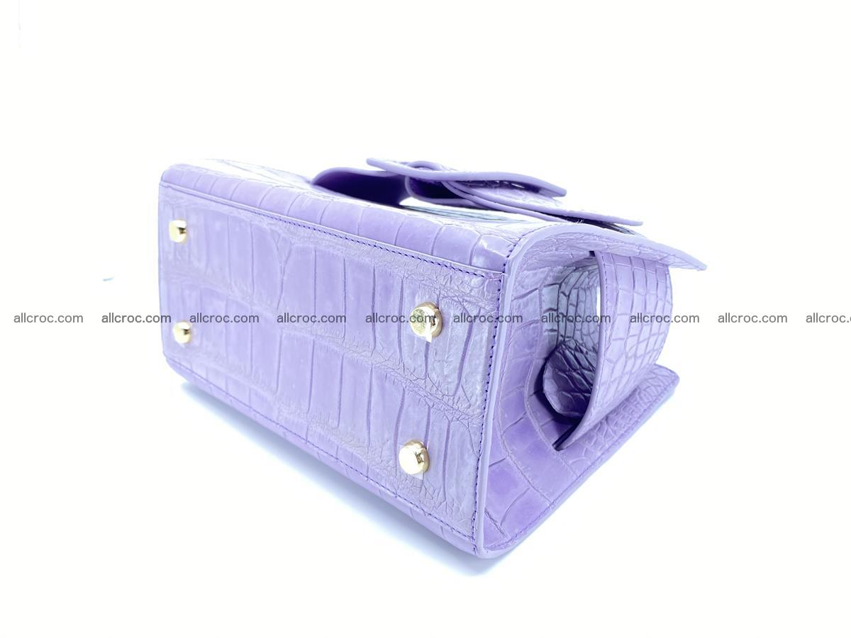Women’s crocodile skin handbag 1341 Foto 14