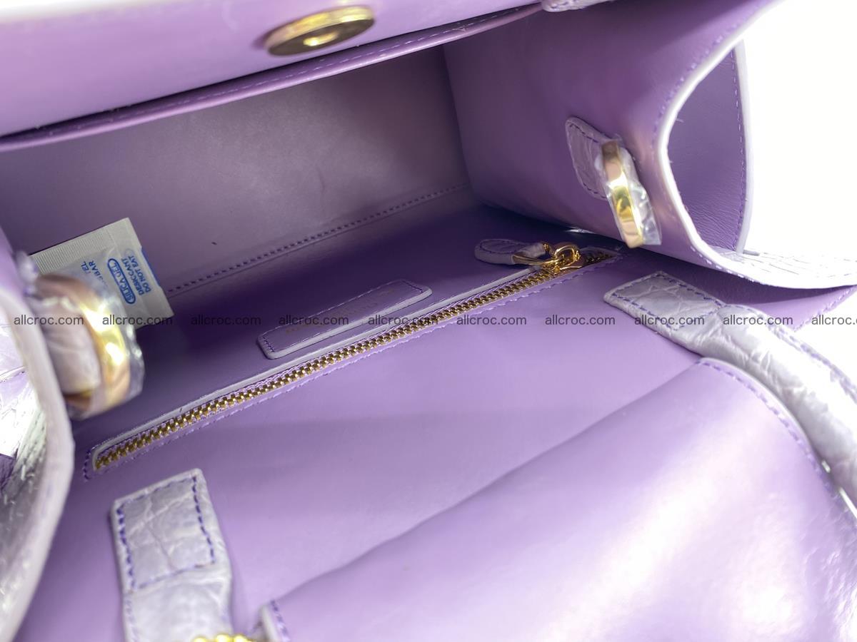 Women’s crocodile skin handbag 1341 Foto 17
