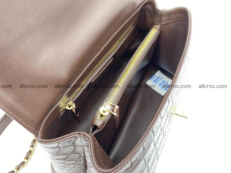 Crocodile skin handbag 922