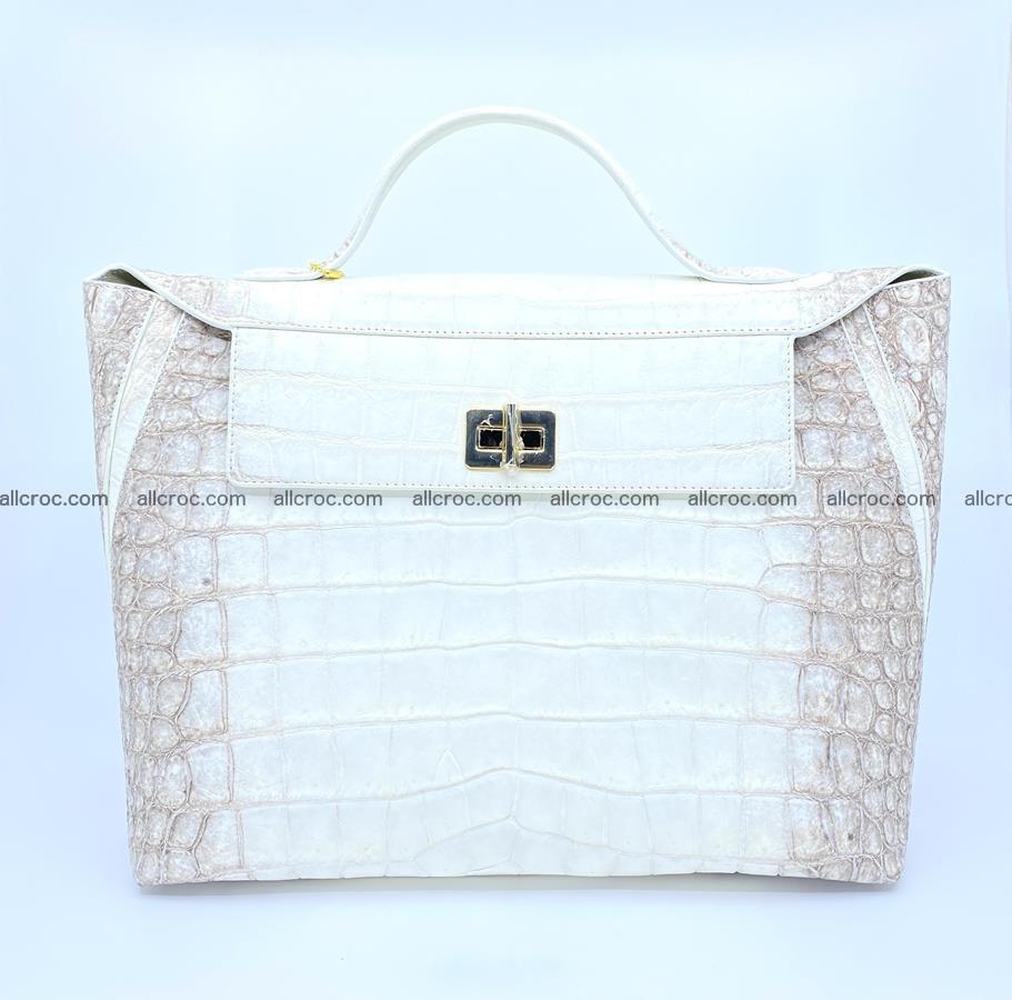 Women’s crocodile skin handbag 1350 Foto 0
