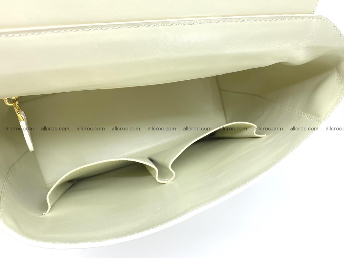 Women’s crocodile skin handbag 1452 Foto 11