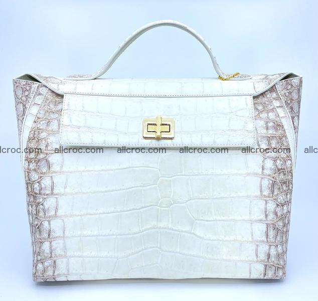 Women’s crocodile skin handbag 1452