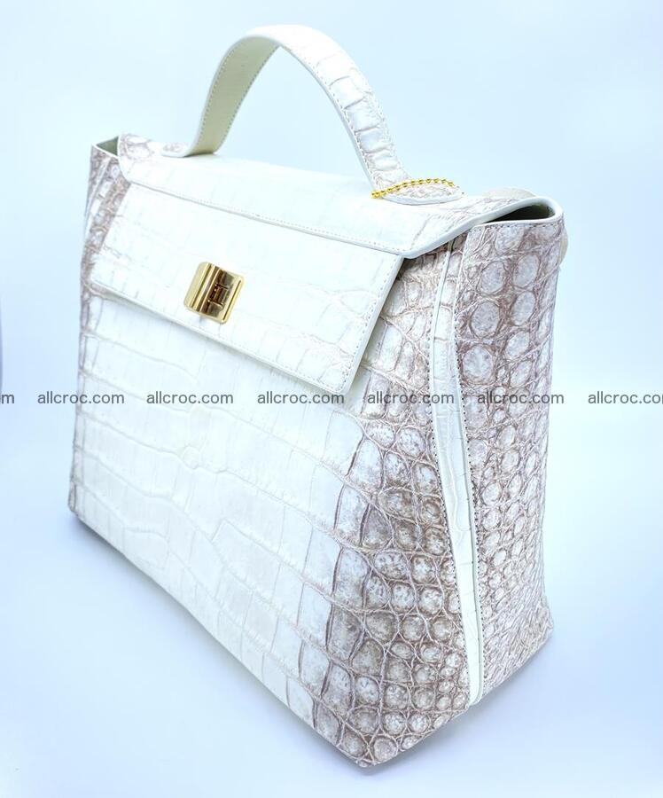Women’s crocodile skin handbag 1452 Foto 3
