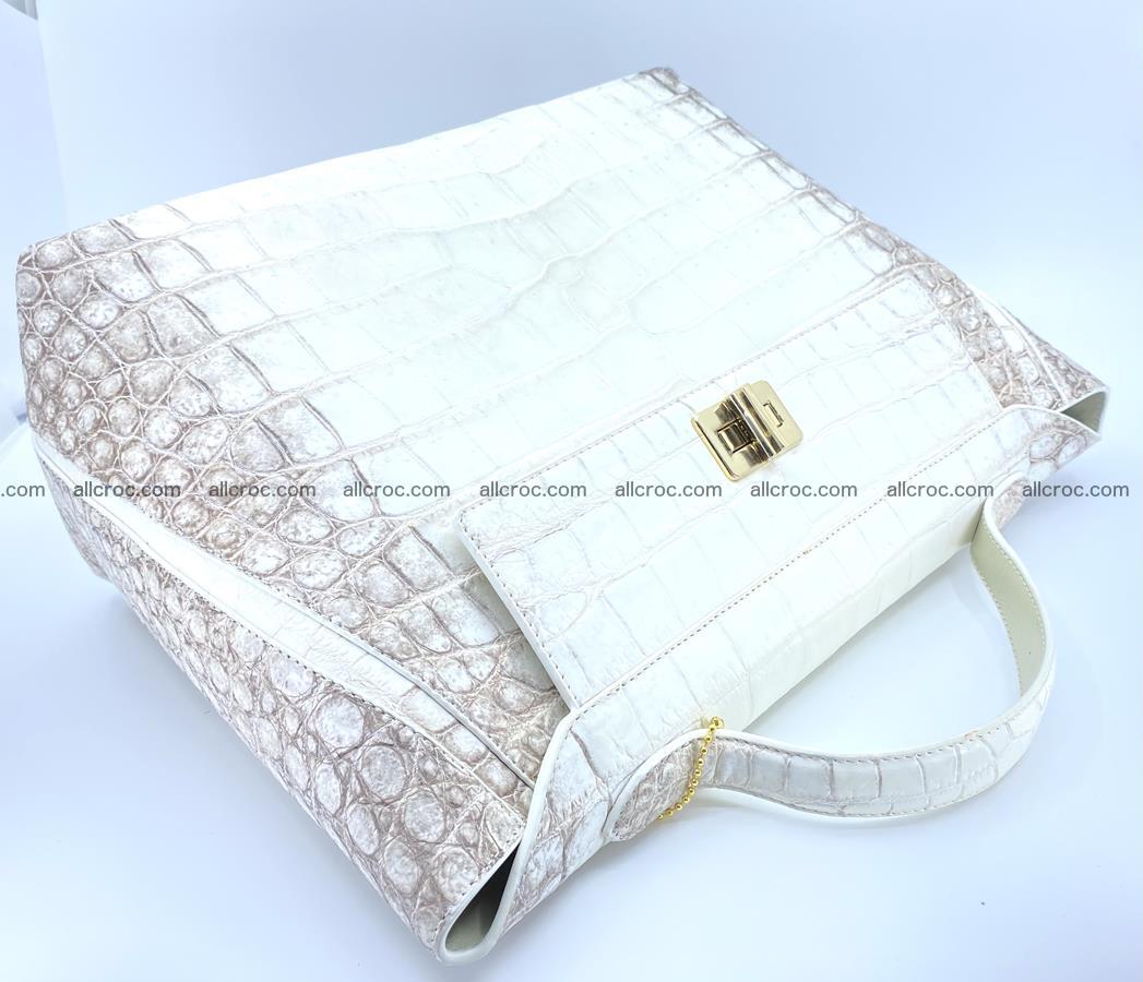 Women’s crocodile skin handbag 1452 Foto 6