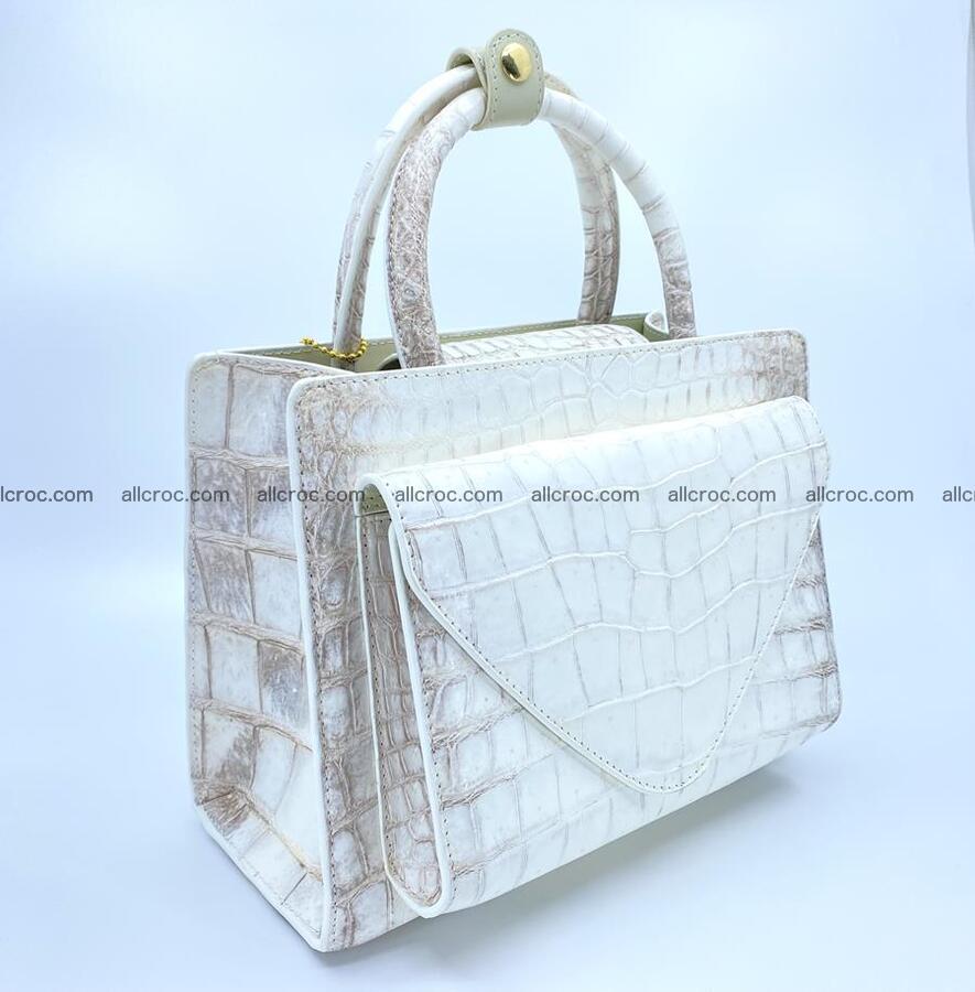 Women’s crocodile skin handbag 1453 Foto 1