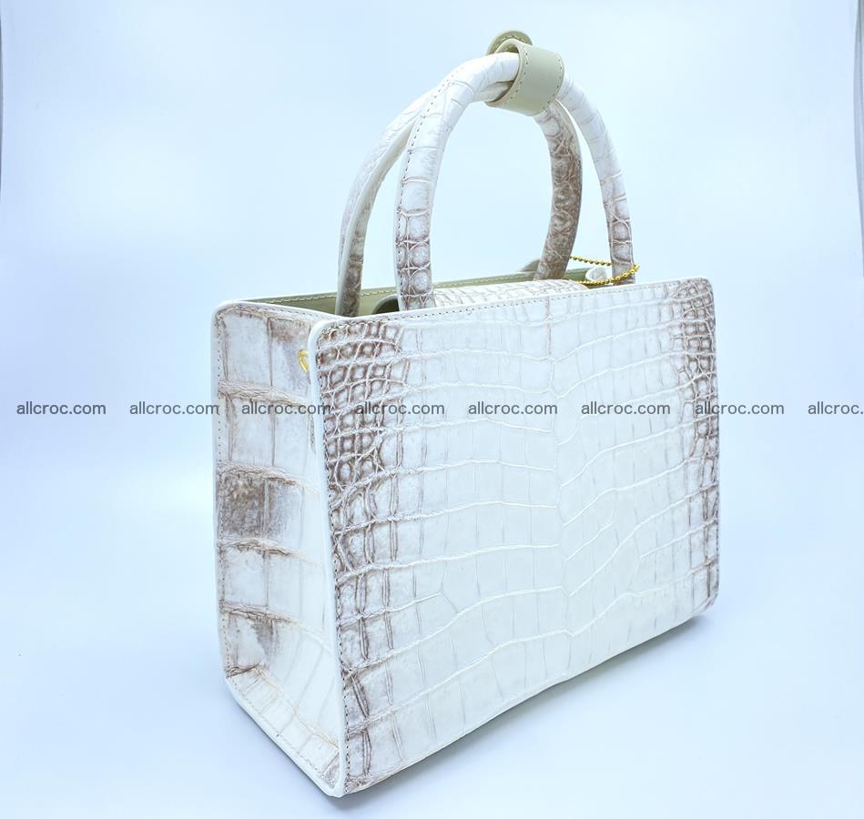 Women’s crocodile skin handbag 1453 Foto 4
