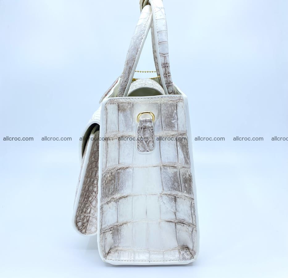 Women’s crocodile skin handbag 1453 Foto 5