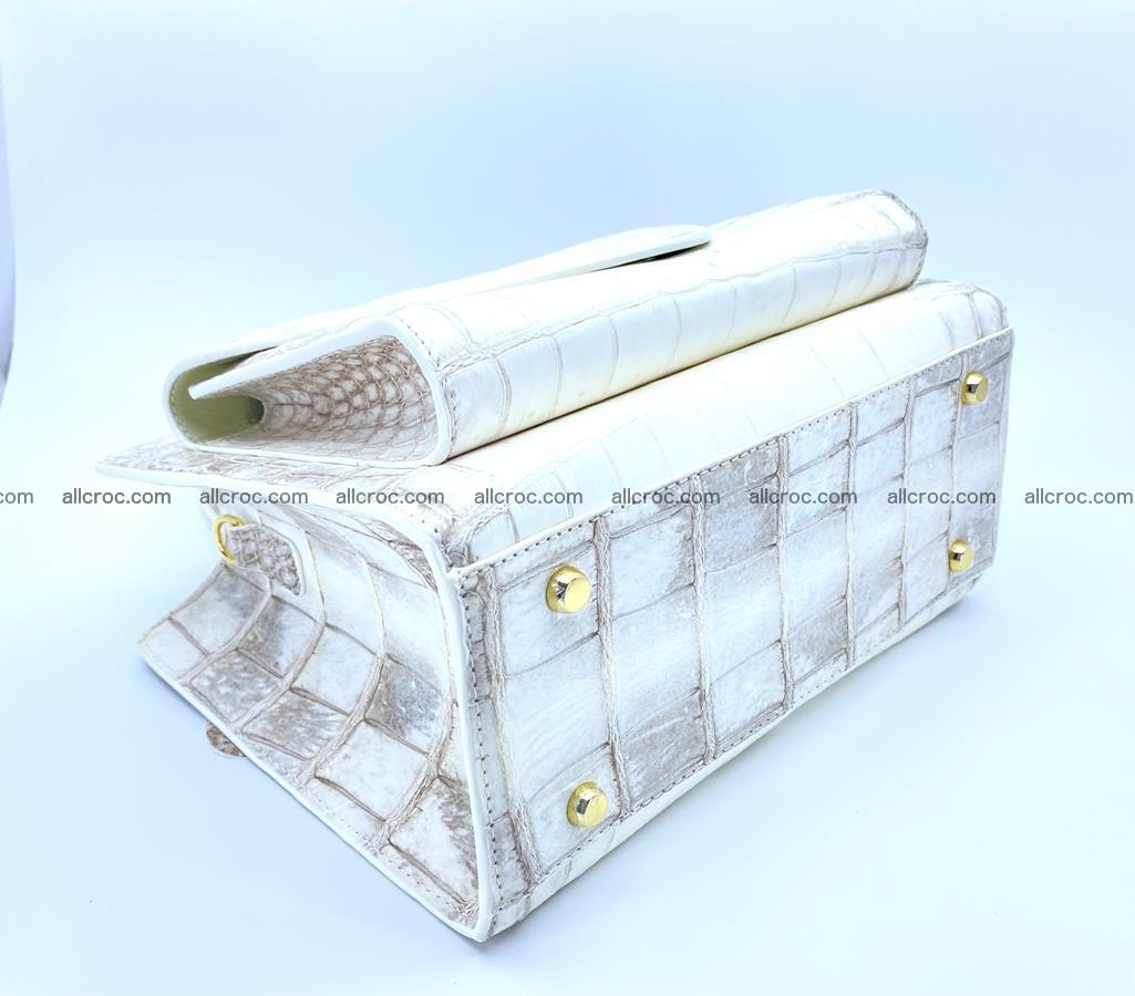 Women’s crocodile skin handbag 1453 Foto 7