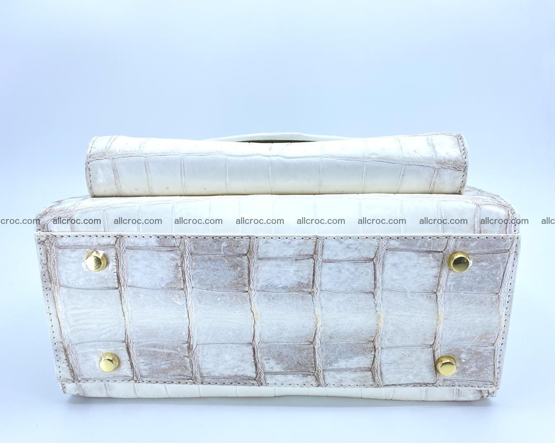 Women’s crocodile skin handbag 1453 Foto 8