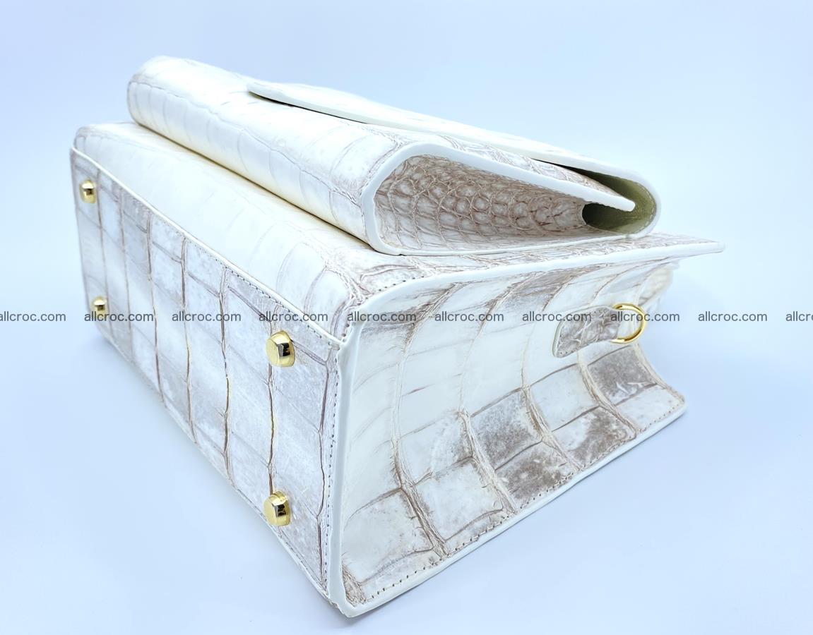 Women’s crocodile skin handbag 1453 Foto 9
