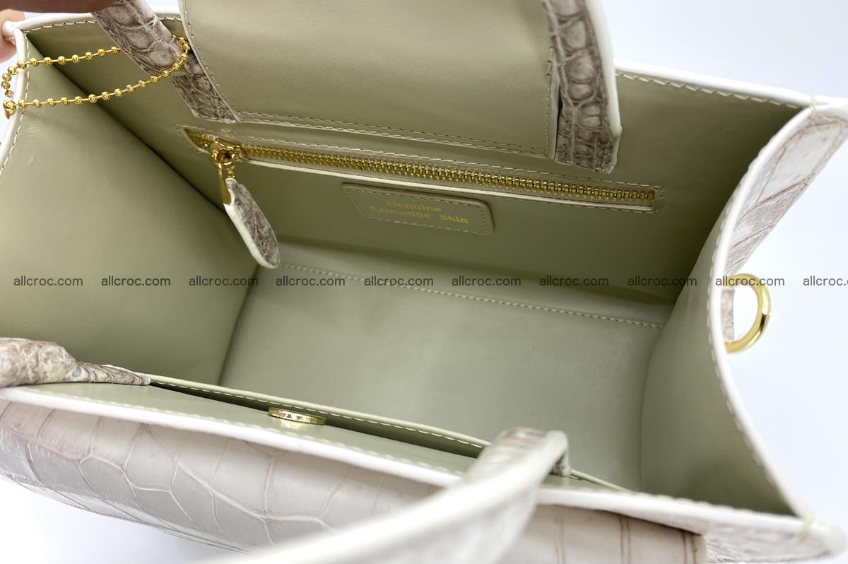 Women’s crocodile skin handbag 1453 Foto 11