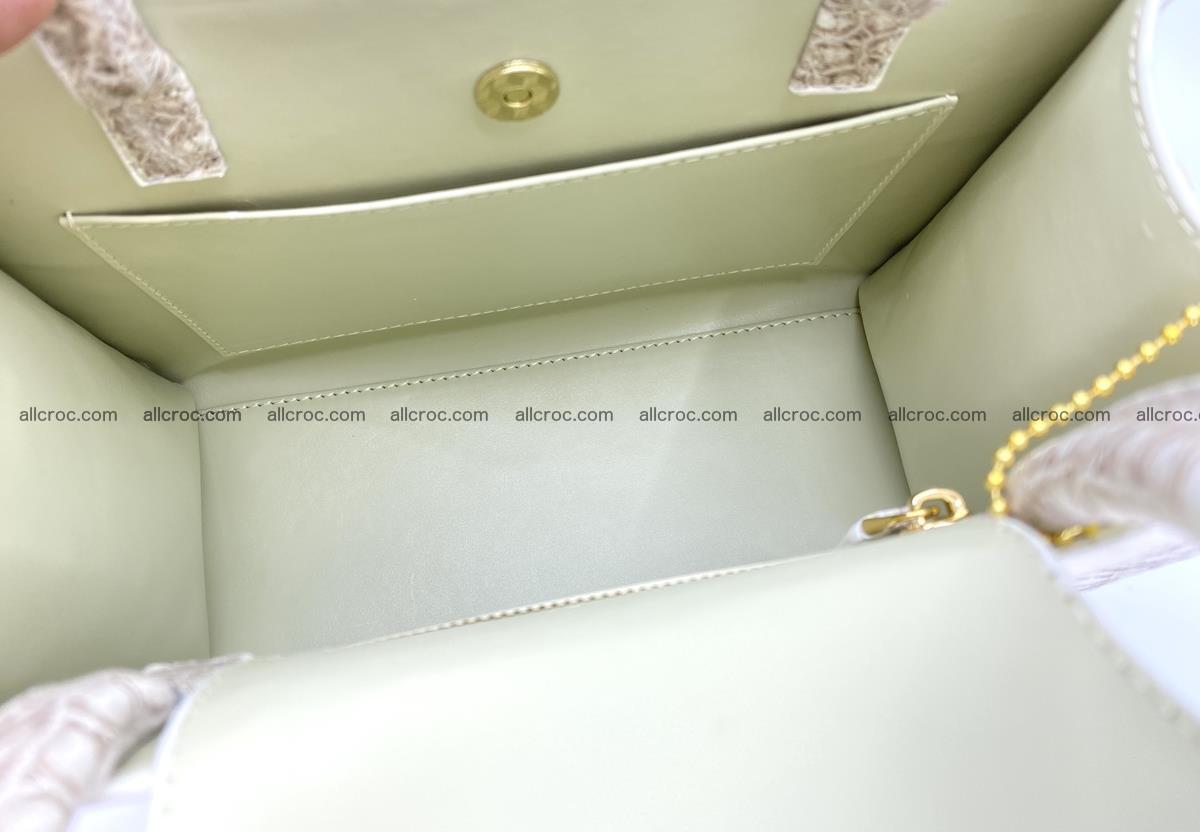 Women’s crocodile skin handbag 1453 Foto 13
