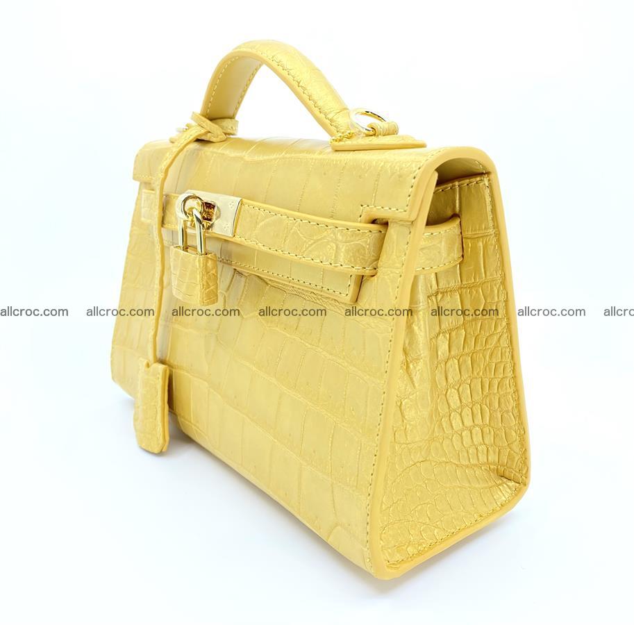 Women’s crocodile skin handbag Kelly 1347 Foto 2