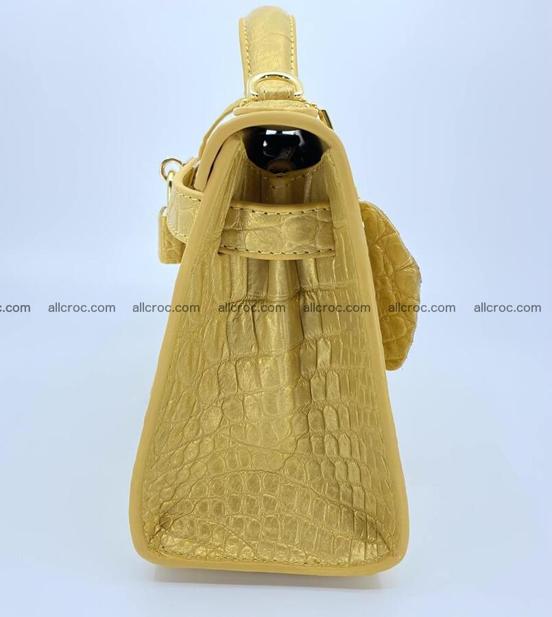 Women’s crocodile skin handbag Kelly 1347 Foto 4