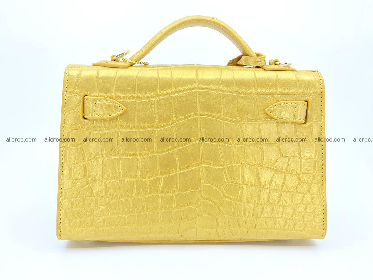 Women’s crocodile skin handbag Kelly 1347 Foto 7
