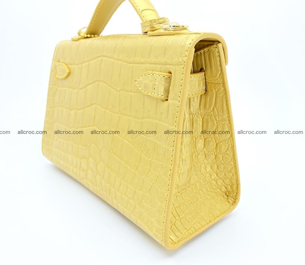 Women’s crocodile skin handbag Kelly 1347 Foto 3