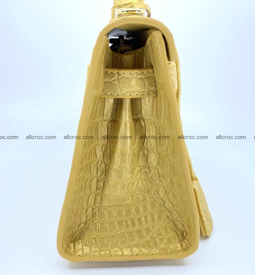 Women’s crocodile skin handbag Kelly 1347 Foto 5