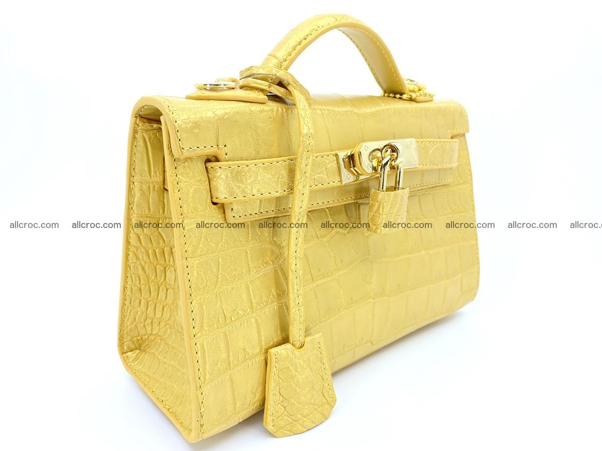 Women’s crocodile skin handbag Kelly 1347 Foto 1
