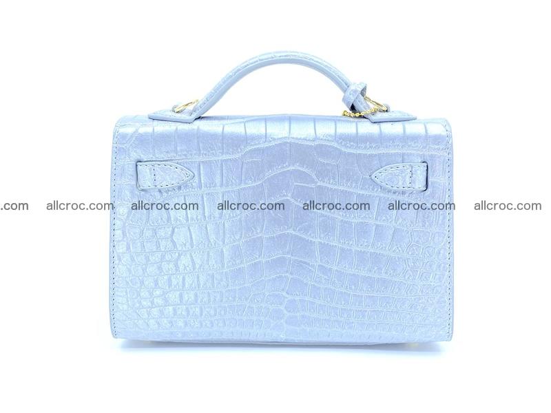 Women’s crocodile skin handbag Kelly 1348