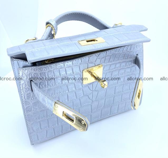 Women’s crocodile skin handbag Kelly 1348