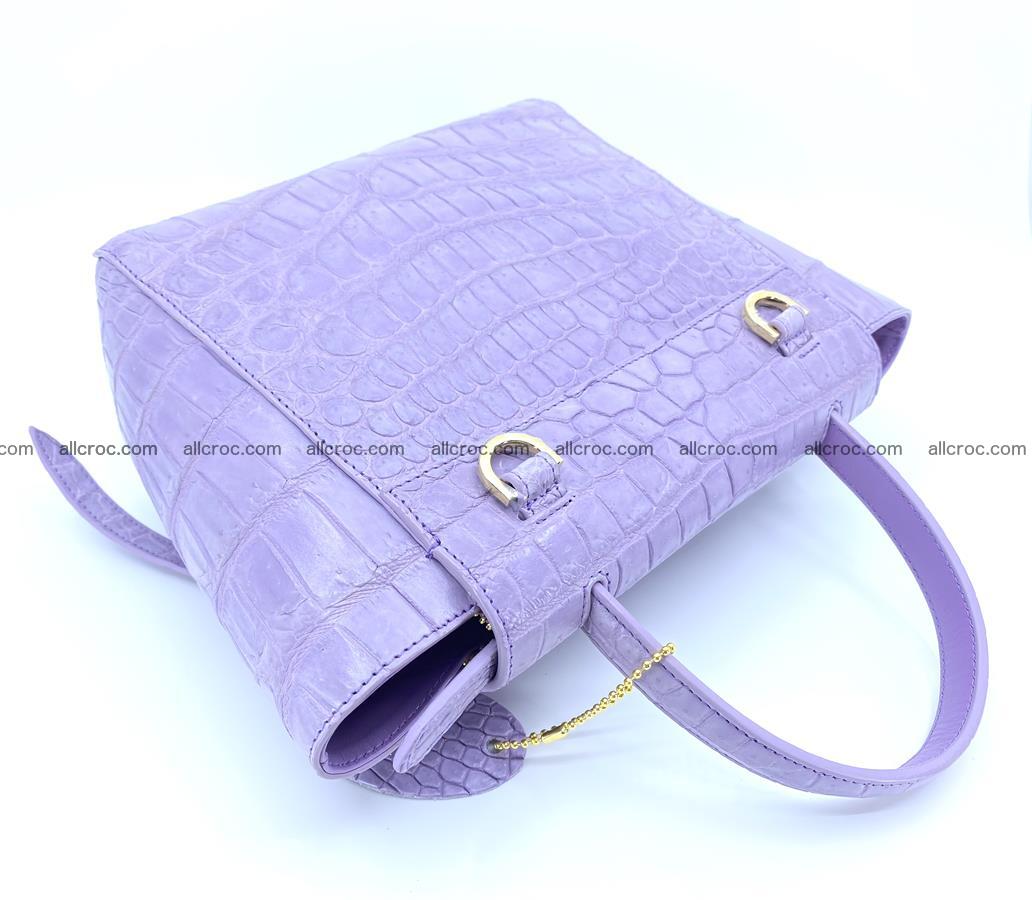 Women’s crocodile skin handbag 1338 Foto 11