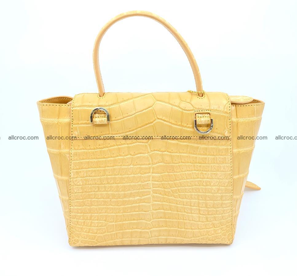 Women’s crocodile skin handbag 1337 Foto 6