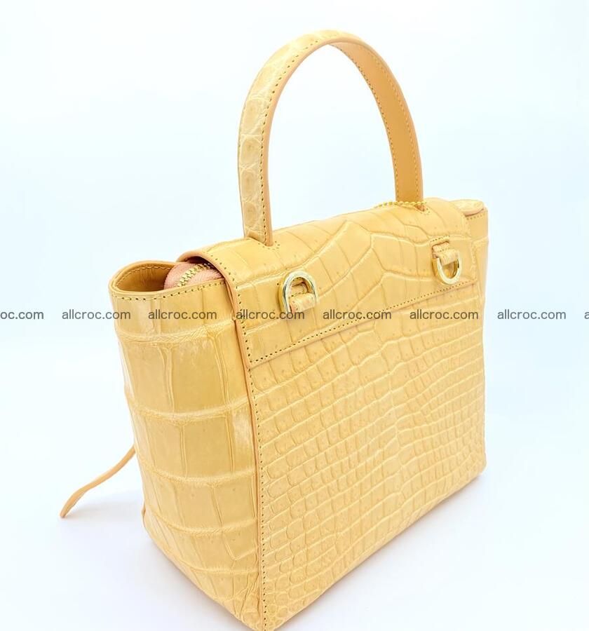 Women’s crocodile skin handbag 1337 Foto 7