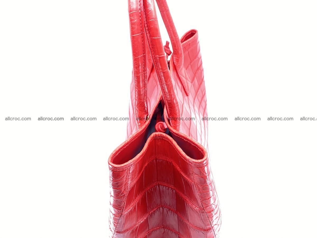 Women’s crocodile skin handbag 1349 Foto 8