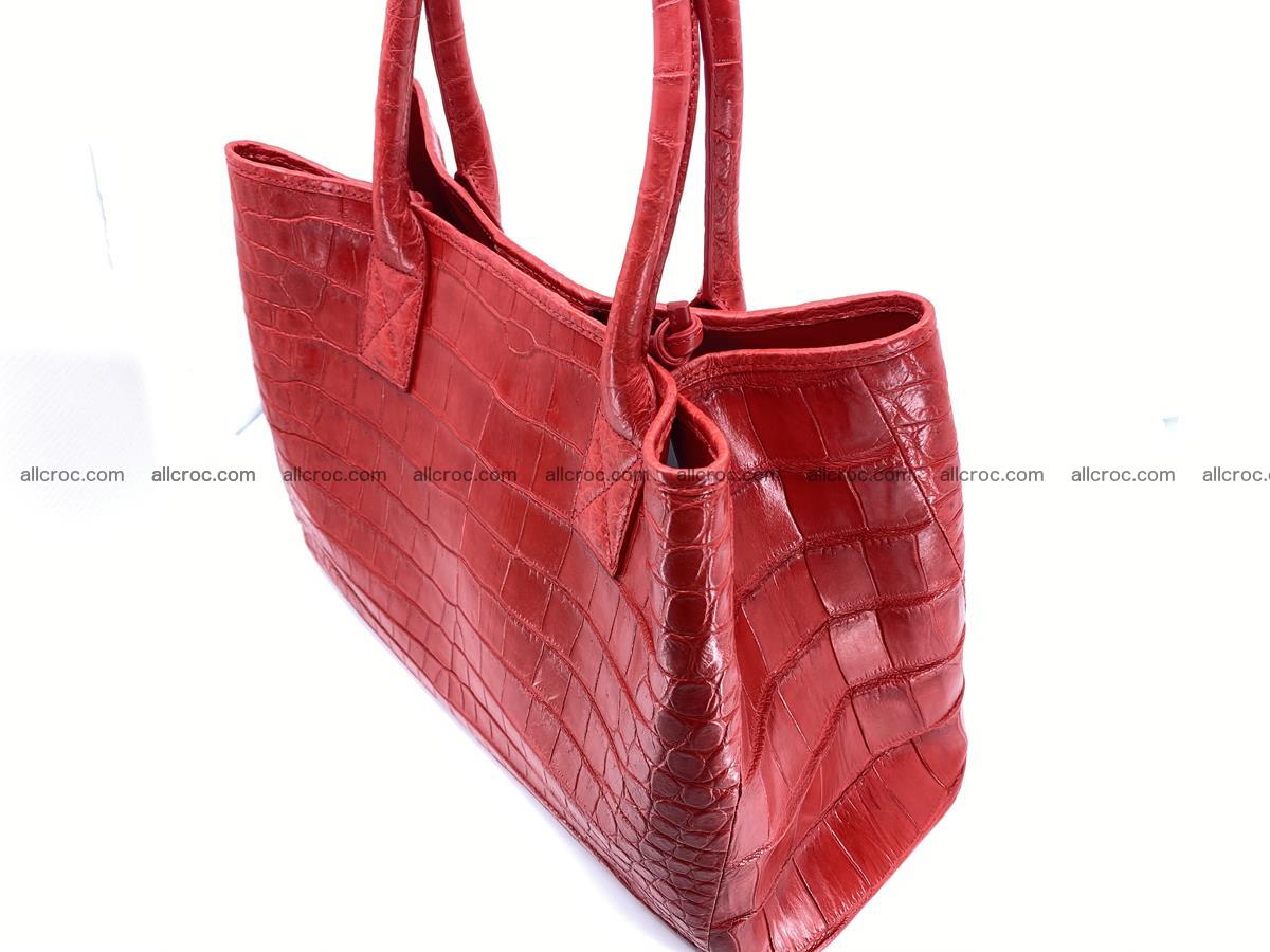 Women’s crocodile skin handbag 1349 Foto 6
