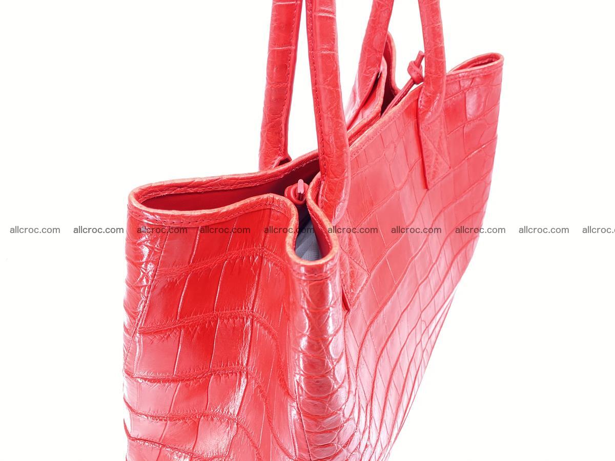 Women’s crocodile skin handbag 1349 Foto 3