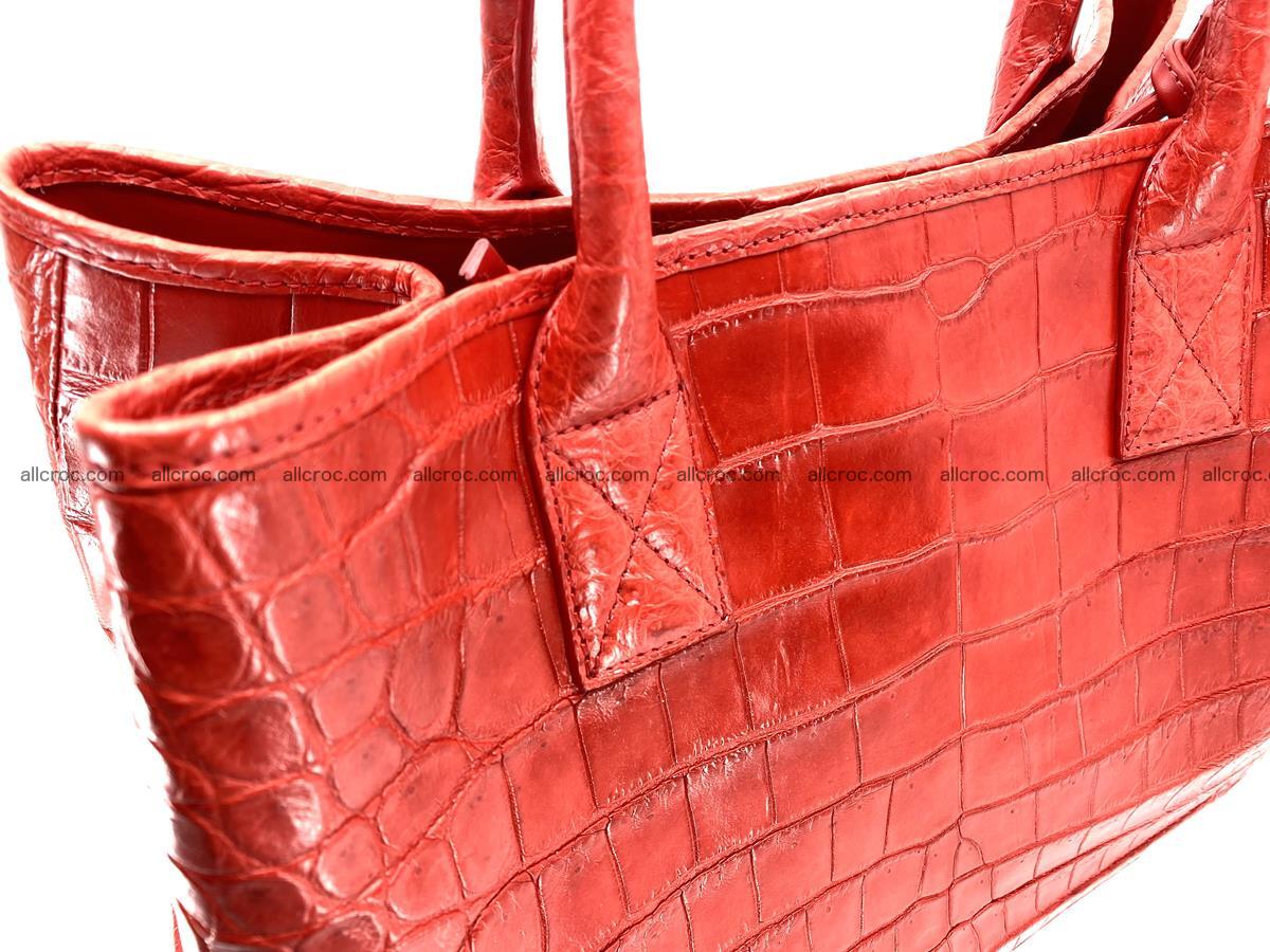 Women’s crocodile skin handbag 1349 Foto 7