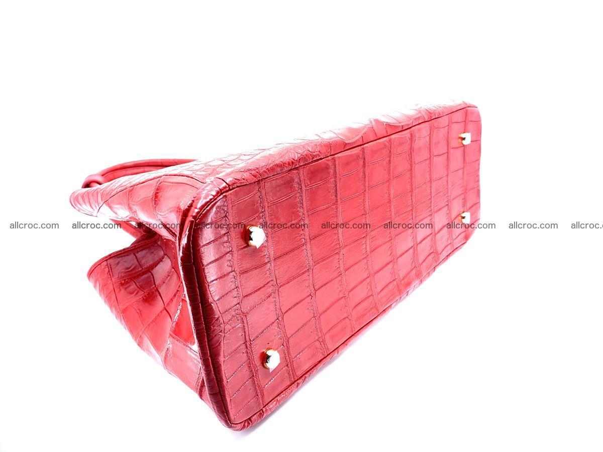 Women’s crocodile skin handbag 1349 Foto 5
