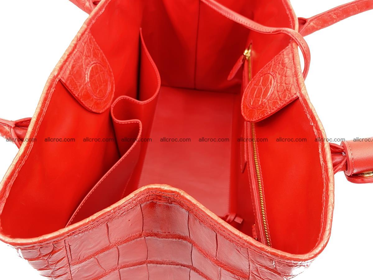 Women’s crocodile skin handbag 1349 Foto 12