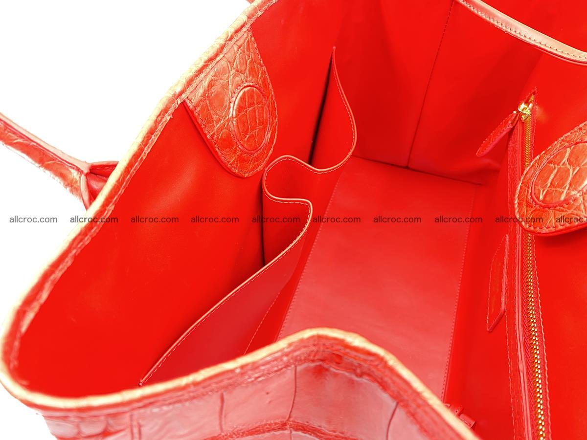 Women’s crocodile skin handbag 1349 Foto 10